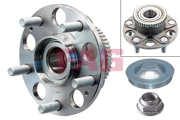 Kit de rolamentos de roda FAG 713 6178 90