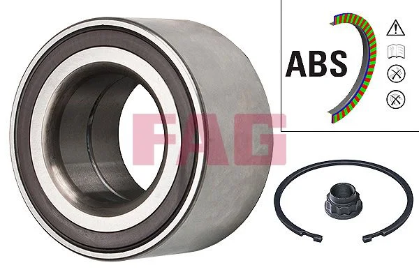Kit de rolamentos de roda FAG 713 6189 10