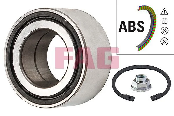 Kit de rolamentos de roda FAG 713 6234 70