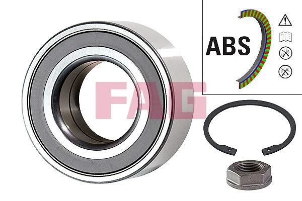 Kit de rolamentos de roda FAG 713 6307 60