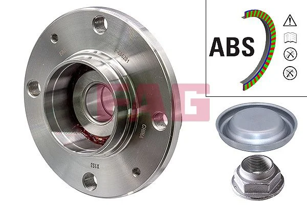 Kit de rolamentos de roda FAG 713 6308 20
