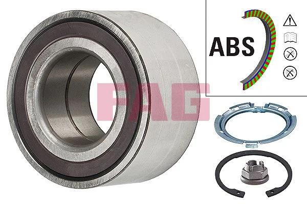 Kit de rolamentos de roda FAG 713 6309 90