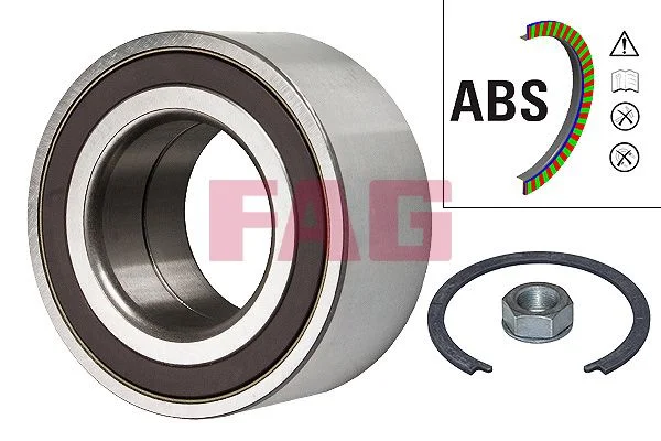 Kit de rolamentos de roda FAG 713 6400 20