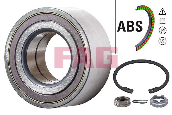 Kit de rolamentos de roda FAG 713 6401 80