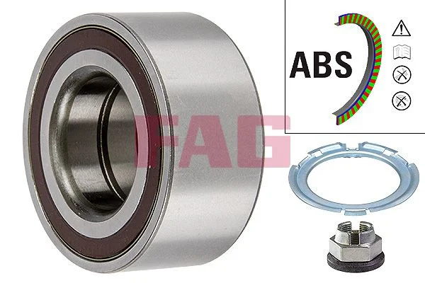 Kit de rolamentos de roda FAG 713 6442 90
