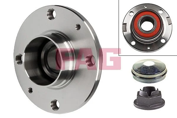 Kit de rolamentos de roda FAG 713 6448 40