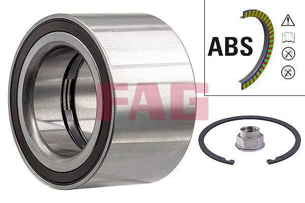 Kit de rolamentos de roda FAG 713 6450 40
