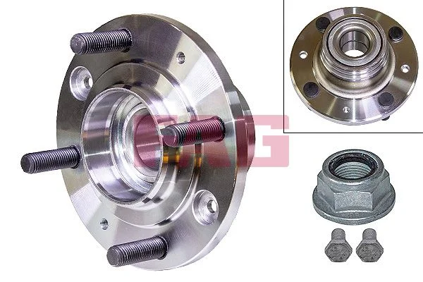 Kit de rolamentos de roda FAG 713 6601 20