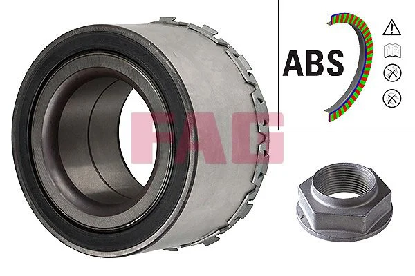 Kit de rolamentos de roda FAG 713 6679 80