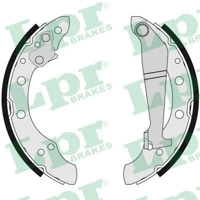 Conjunto de pastilhas de travão LPR 04100