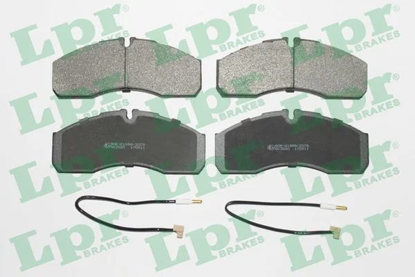 Conjunto de pastilhas de travão de disco LPR 05P1109A