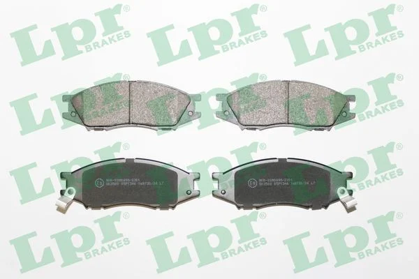 Conjunto de pastilhas de travão de disco LPR 05P1346