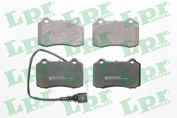 Brake Pad Set, disc brake LPR 05P1672