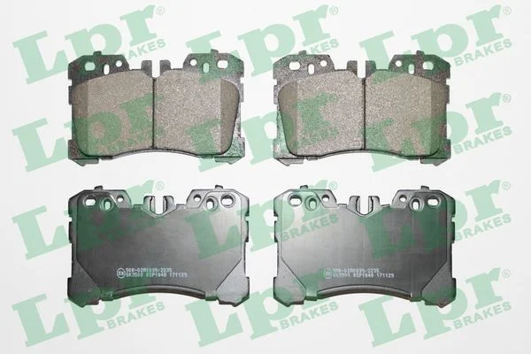 Conjunto de pastilhas de travão de disco LPR 05P1848