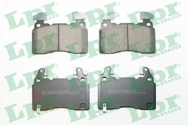 Conjunto de pastilhas de travão de disco LPR 05P2113