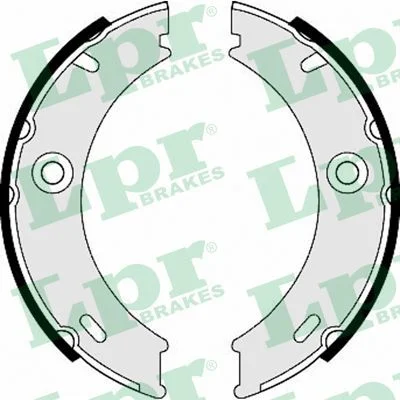 Brake Shoe Set, parking brake LPR 07970