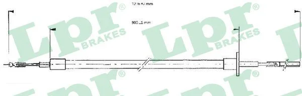 Cable Pull, clutch control LPR C0052C