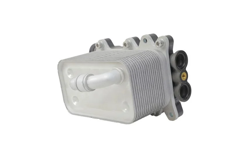 Oil Cooler, automatic transmission HELLA 8MO 366 360-311