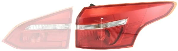 Conjunto de Luz Traseira HELLA 2SD 354 828-131