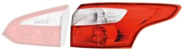 Conjunto de Luz Traseira HELLA 2VA 354 995-121