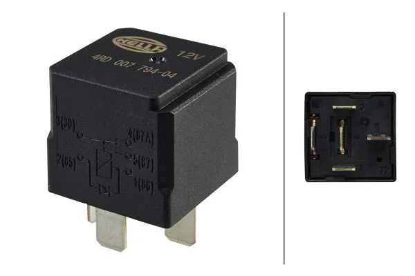 Relay, main current HELLA 4RD 007 794-041