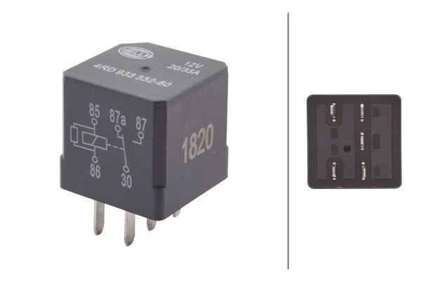 Relay, main current HELLA 4RD 933 332-601