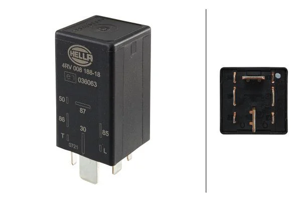 Unidade de controlo, tempo de incandescência HELLA 4RV 008 188-181