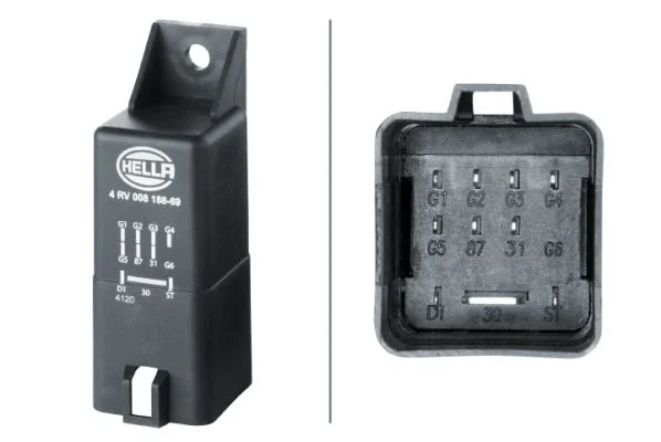 Unidade de controlo, tempo de incandescência HELLA 4RV 008 188-691
