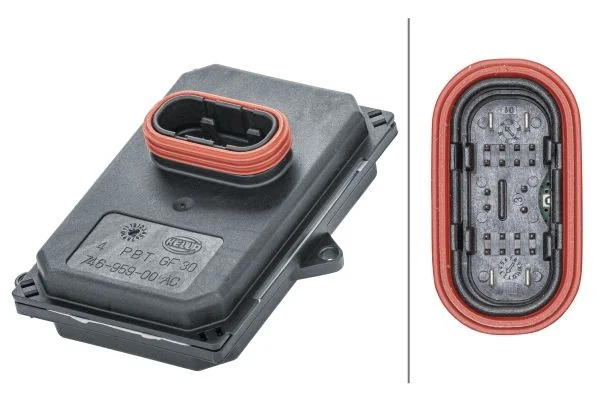 Unidade de Controle, farol HELLA 5DF 010 114-411