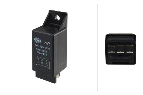 Relay, wipe/wash interval HELLA 5WG 002 450-291