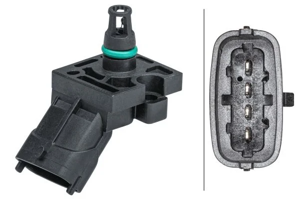 Sensor, pressão do turbo HELLA 6PP 009 403-131
