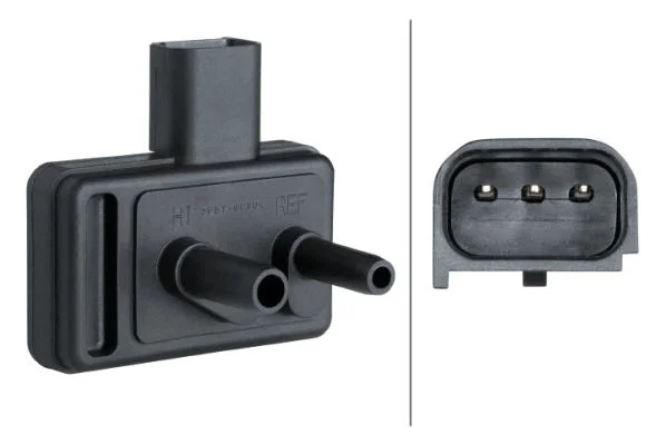 Sensor, pressão de escape HELLA 6PP 009 409-431