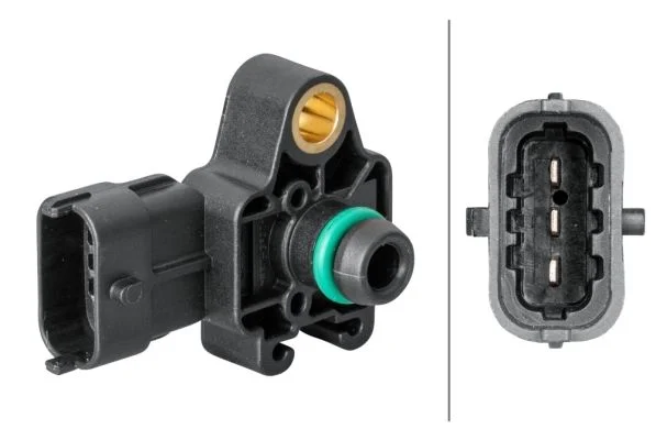 Sensor, pressão do turbo HELLA 6PP 358 152-091