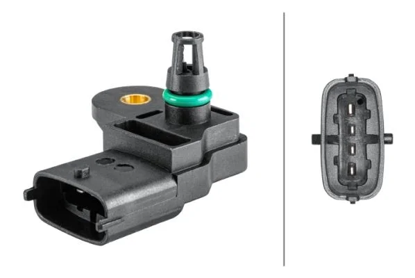 Sensor, pressão do coletor de admissão HELLA 6PP 358 152-191