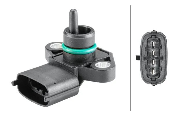 Sensor, pressão do coletor de admissão HELLA 6PP 358 152-201