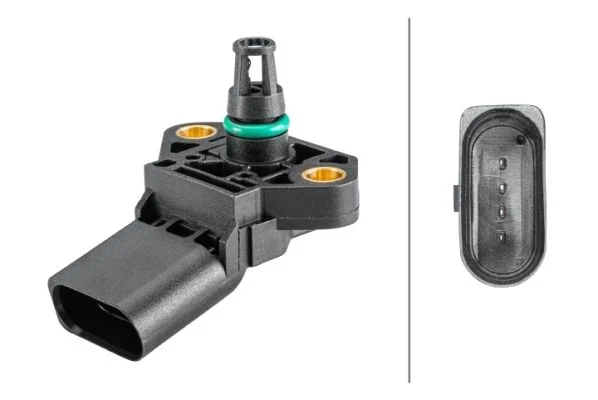 Sensor, pressão do turbo HELLA 6PP 358 152-261
