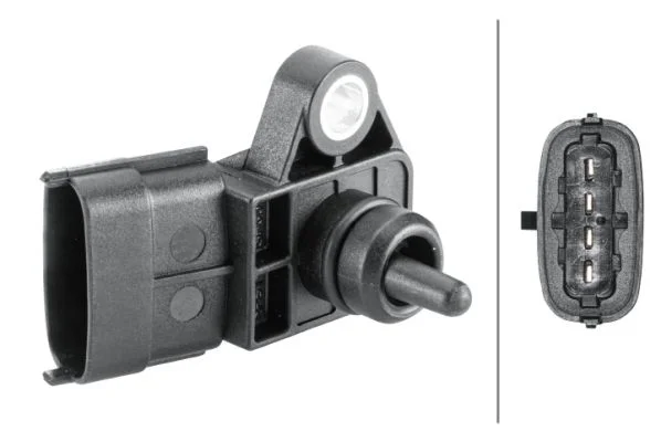Sensor, pressão do turbo HELLA 6PP 358 152-311