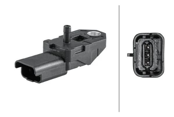 Sensor, pressão do turbo HELLA 6PP 358 152-341