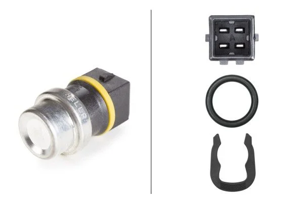 Sensor, temperatura do líquido de refrigeração HELLA 6PT 009 107-421