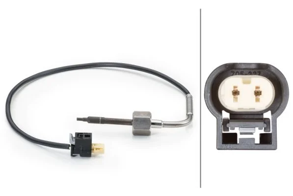 Sensor, temperatura dos gases de escape HELLA 6PT 014 494-011