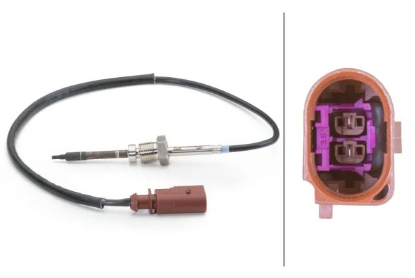 Sensor, temperatura dos gases de escape HELLA 6PT 014 494-111
