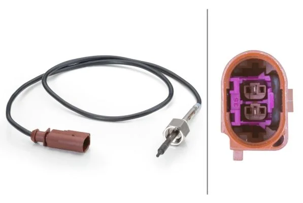Sensor, temperatura dos gases de escape HELLA 6PT 014 494-121