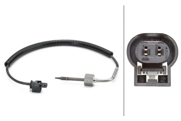 Sensor, temperatura dos gases de escape HELLA 6PT 014 494-131