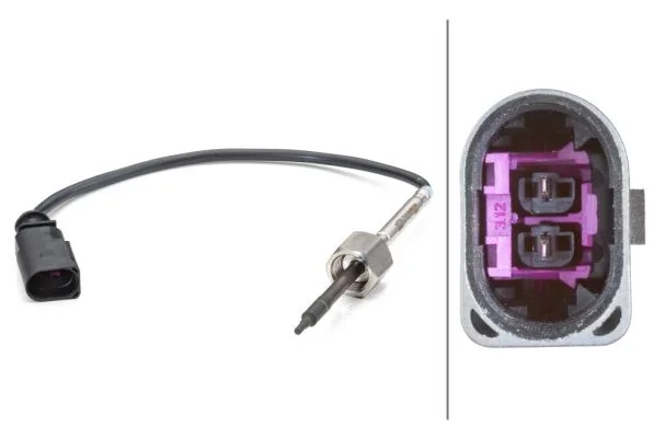 Sensor, temperatura dos gases de escape HELLA 6PT 014 494-161