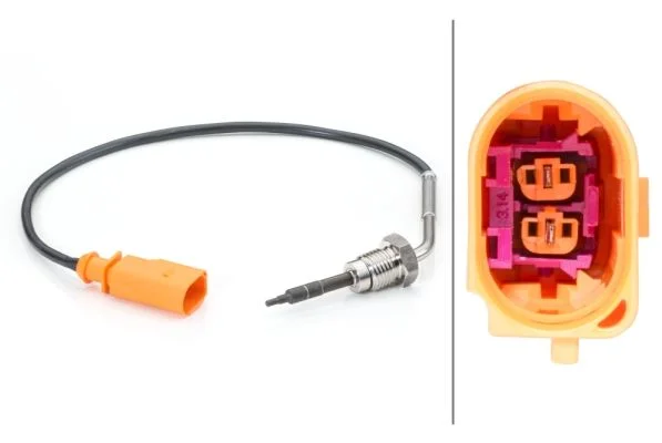 Sensor, temperatura dos gases de escape HELLA 6PT 014 494-181