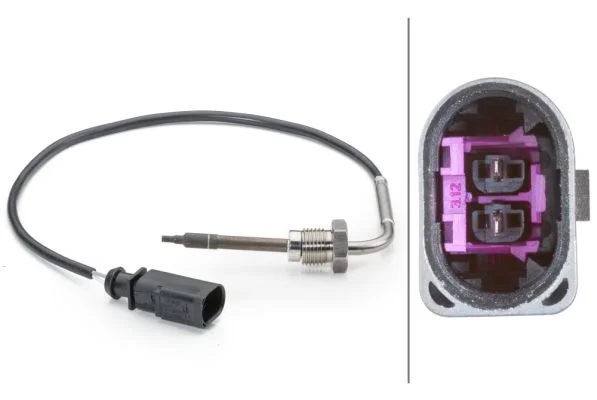Sensor, temperatura dos gases de escape HELLA 6PT 014 494-241