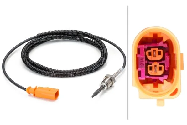 Sensor, temperatura dos gases de escape HELLA 6PT 014 494-251