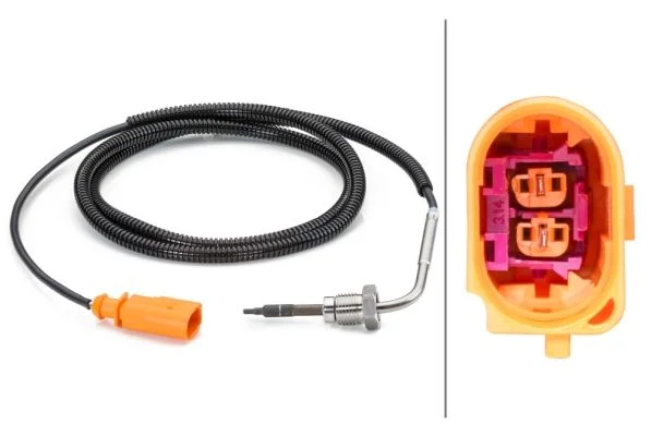 Sensor, temperatura dos gases de escape HELLA 6PT 014 494-281