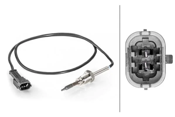 Sensor, temperatura dos gases de escape HELLA 6PT 014 494-341