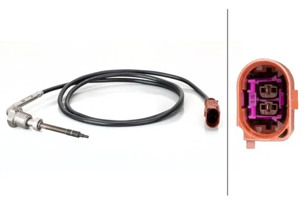 Sensor, temperatura dos gases de escape HELLA 6PT 014 494-531